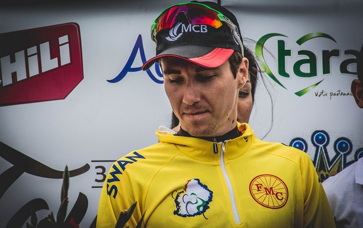Olivier Le Court won stage two of Tour de Maurice in Mauritius today.