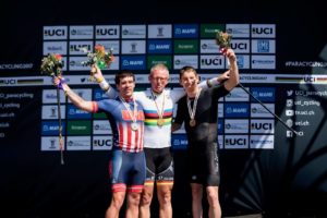 Hans-Peter Durst topped the men's T2 podium