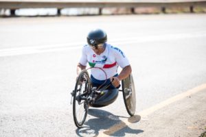 Alessandro Zanardi in action