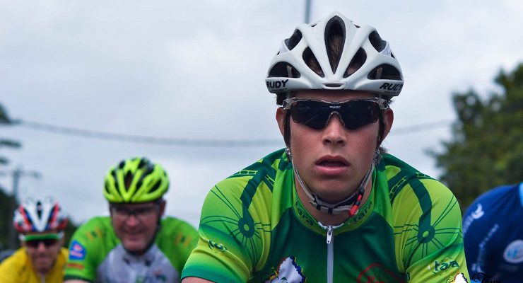 South Africa's Ryan Harris won the individual time trial on stage three of the Tour de Maurice.