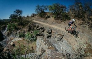 An image of some of the single track mountain bikers got to experience on the final day of the Berg and Bush 'Great Trek'.