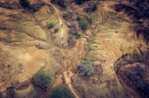 Aerial views of Berg and Bush scenery
