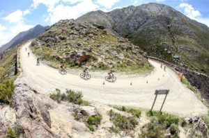 Climbing the Swartberg Mountain