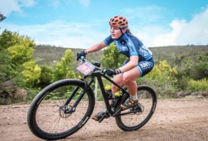 Frankie du Toit in action at the Cape Pioneer Trek