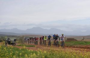 The group in action at the Cape Pioneer Trek