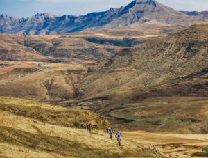 Lesotho Mountain scenery