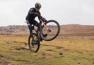 Wheelies at Lesotho Sky