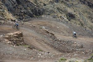 Climbing the Sani Pass