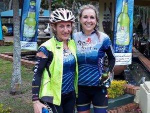 Retha Harding and Nadine Stein had another strong day when day won stage two of the Swazi Frontier yesterday. 