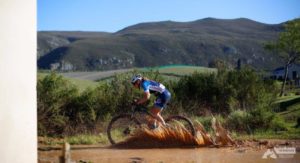 Courteney Webb makes a splash
