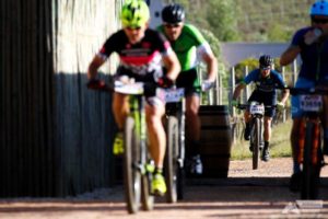 Riders at action at the TrailSeeker Series