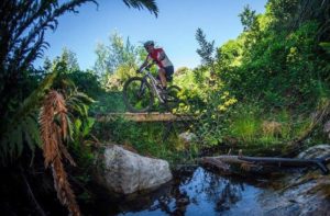 Crossing a low lying bridge