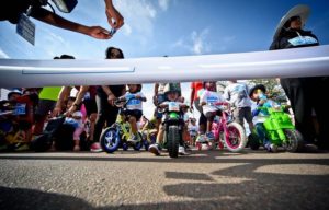 Kiddies race start