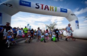 Start of the kiddies race
