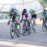 Women's track action
