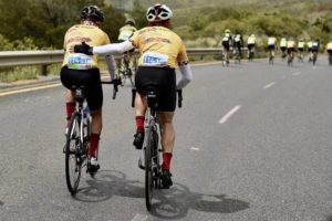 Team work played a key role during the Double Century road race.