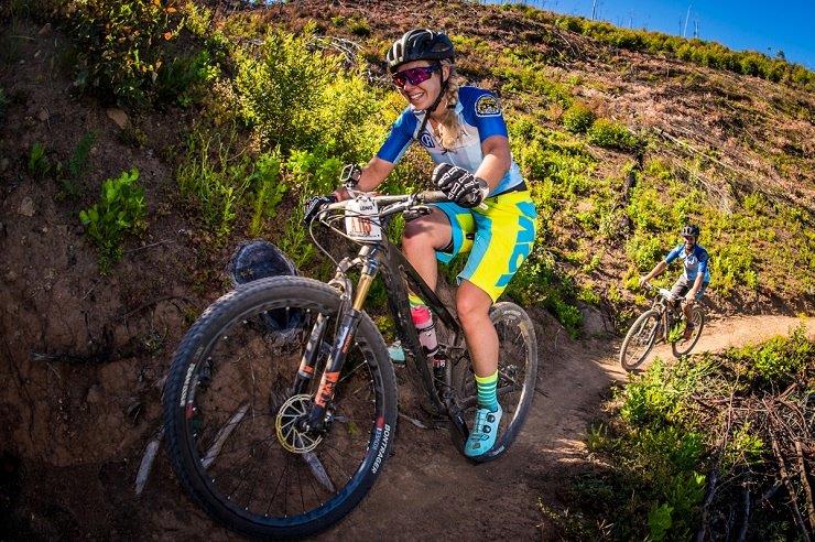 Origin of Trails winner Ila Stow was full of praise for the Stellenbosch event. Photo: Tobias Ginsberg
