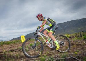 An image of Matthys Beukes during stage two of Wines2Whales Race.