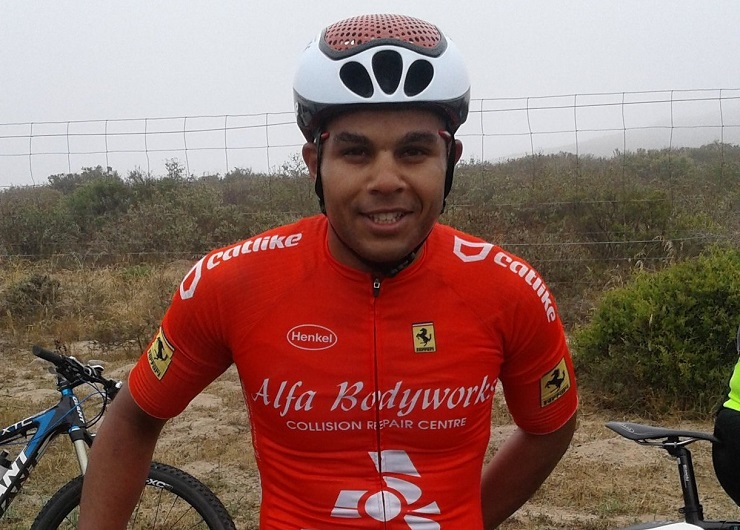 Shamaag Sali won the 80km men's road race at the Langebaan Country Estate Cycle Challenge in Langebaan, Western Cape, today.