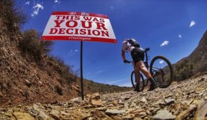 Walking, rather than cycling