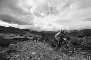 Some riders in action during the 2018 Attakwas Extreme MTB Challenge.