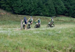 An image of Andrew Hill in action during the 2018 Drak Descent.