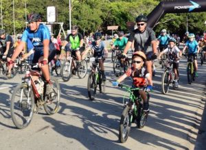 Riders big and small in action. Photo: Tersia Marais