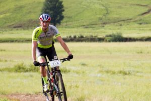 Julian Jessop in action during stage one of the 2018 Drak Descent.