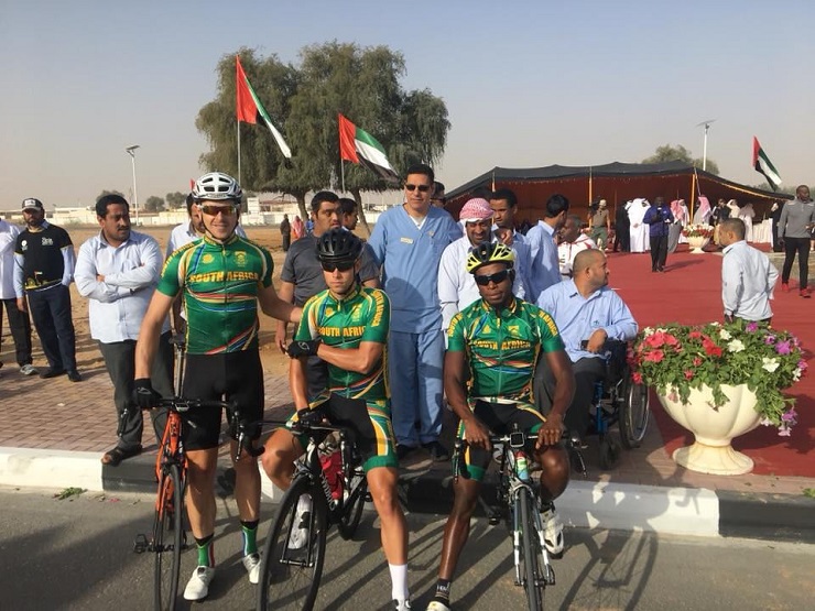 South African team worked well together