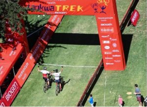 Simon Andreassen and Alan Hatherly at Tankwa Trek