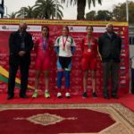 Courtney Smith made a big step-up to win six gold medals in six events at the African Continental Track Championships last week. Photo: Supplied