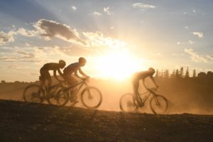 Riders at Tankwa Trek