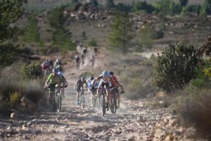 Nicola Rohrbach and Daniel Geismayr at Tankwa Trek