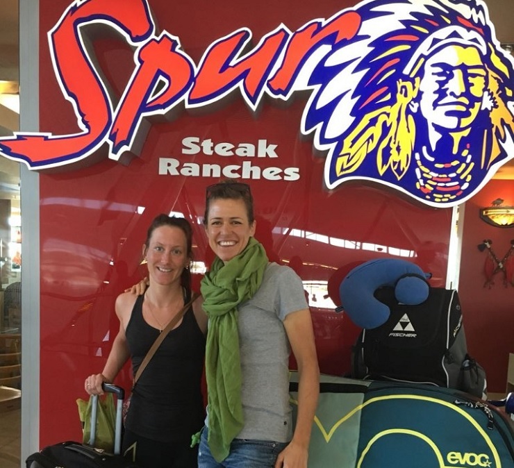 Christina Kollmann-Forstner (left) and Ariane Lüthi will team up for this year's Tankwa Trek and Cape Epic. Photo: Supplied