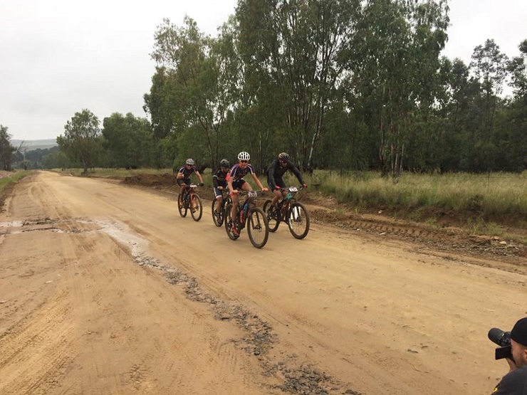 Riaan Nell and Saskia Pieters won stage two of the 3Mountains Challenge in the Free State today. Photo: facebook.com/3mountains/