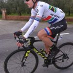 Daryl Impey said he was "proud" to show off his national kit when he races for his Australia-based team Mitchelton-Scott in Europe. Photo: Getty Images