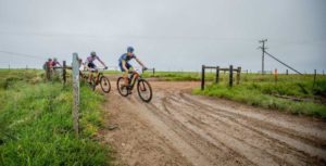 Andrew Hill in action during the second stage of the 2018 PE Plett.