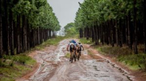 A picture of riders during stage two of the 2018 PE Plett.