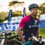 A rider looking serious before the third stage of the PE Plett. Photo: Deidre Cloete