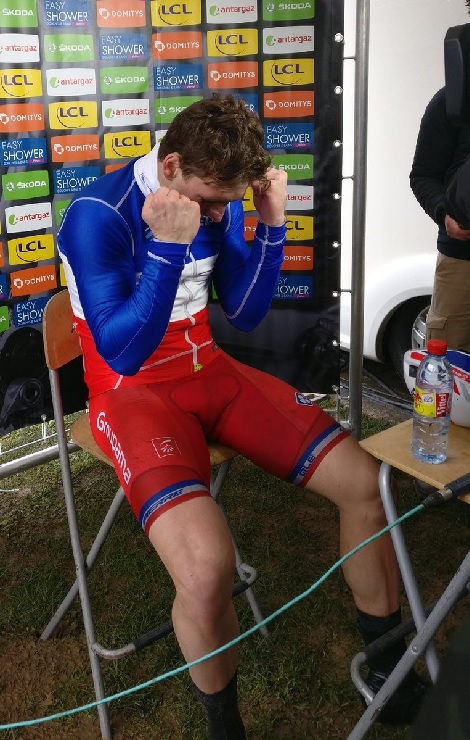 Groupama FDJ's Arnaud Demare won the 135km first stage of the Paris-Nice today. Photo: Paris-Nice