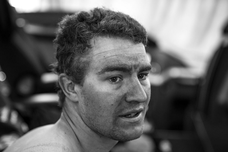 DiData's Scott Thwaites, pictured here, had an accident while on a training ride, his team announced today. Photo: Scott Mtichell
