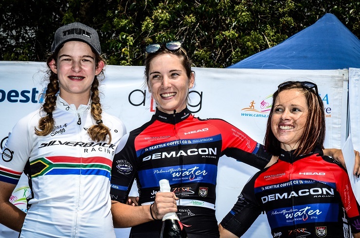 Tiffany Keep, Kim le Court, Lynette Burger after Bestmed Emperors Palace Road Classic