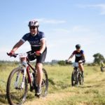 Riders in action during stage three of the Cradle Traverse yesterday. Photo: Sage Lee Voges/ZC Marketing Consulting