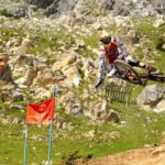 South Africa's Greg Minnaar, pictured here, finished ... in the UCI Mountain Bike World Cup downhill championships in Losinj, Croatia, today. Photo: Photo credits