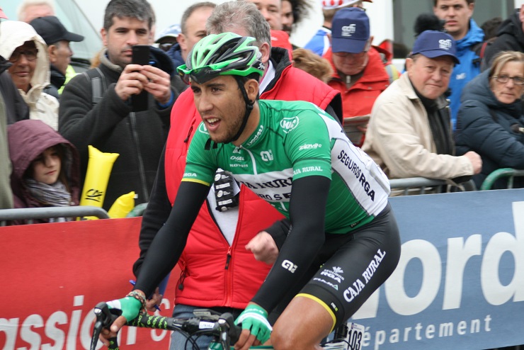 Omar Fraile, pictured here, won the 166.6km first stage of the Tour de Romandie in Switzerland today. Photo: Photo credits