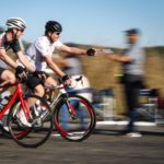 Great motion shot of riders passing in stage one of the Panorama Tour. Photo: HH Photography & Design