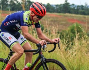 Older rider giving it everything during the time-trial of the Panorama Tour. Photo: HH Photography & Design