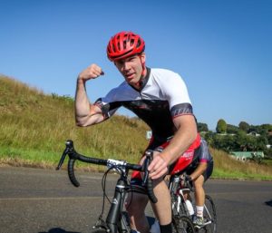 Rider embracing the "tough" Panorama Tour. Photo: HH Photography & Design
