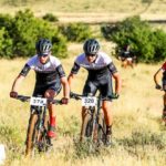 Silverback-Volvo's Henry Liebenberg and Matthew Keyser in action during stage one of Trek 2 Teebus