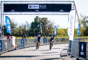 Arno du Toit (left) and Gert Heyns Winelands Encounter stage three